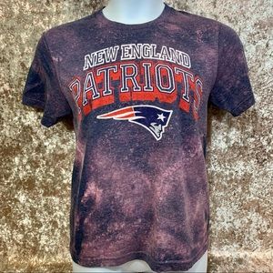 NFL New England Patriots Custom Bleach Tee